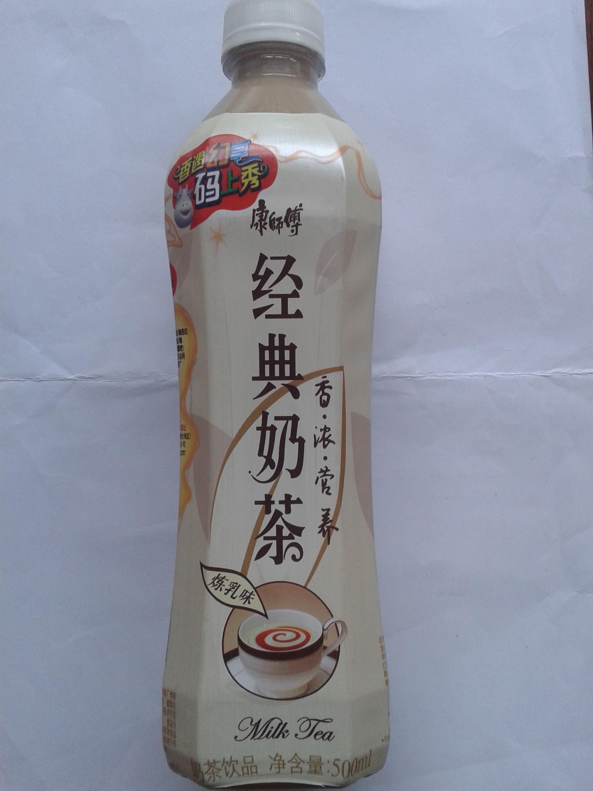 康师傅经典奶茶炼乳味500ml