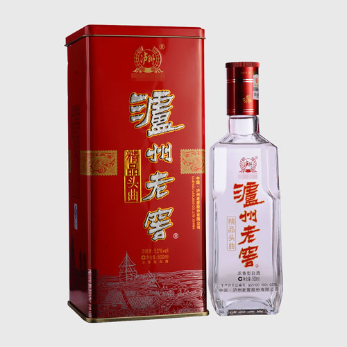 沪州老窖精品头曲52度 500ml