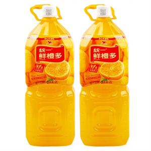 2l统一鲜橙多6.9元